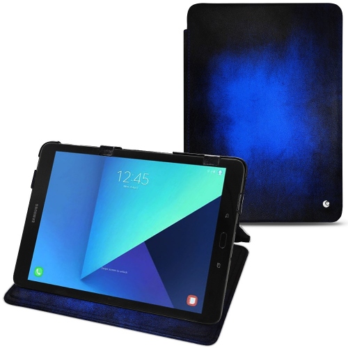 가죽 커버 Samsung Galaxy Tab S3 9.7Bleu Patine