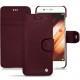 Housse cuir Huawei P10 - Lie de vin ( Pantone 5115C ) 