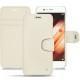 Housse cuir Huawei P10 - Ivoire ( Sleek P C12 - White ) 