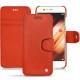 Huawei P10 leather case - Papaye ( Pantone 180C ) 