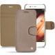 Custodia in pelle Huawei P10 - Taupe vintage ( Pantone 7530C ) 