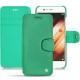 Capa em pele Huawei P10 - Menthe vintage ( Pantone 562C ) 