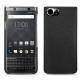 Coque cuir Blackberry Keyone - Ebène ( Sleek P C12 - Black ) 