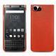 レザーケース Blackberry Keyone - Papaye ( Pantone 180C ) 