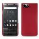 レザーケース Blackberry Keyone - Rouge PU