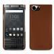 Blackberry Keyone leather cover - Marron PU