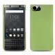 Custodia in pelle Blackberry Keyone - Vert olive PU