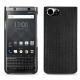 Custodia in pelle Blackberry Keyone - Abaca nero