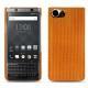 Funda de piel Blackberry Keyone - Abaca arancio