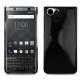 Lederschutzhülle Blackberry Keyone - Onyx ( Black ) 