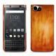 Lederschutzhülle Blackberry Keyone - Orange Patine