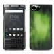 Lederschutzhülle Blackberry Keyone - Vert Patine