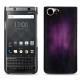 Coque cuir Blackberry Keyone - Violet Patine