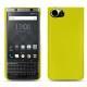 Capa em pele Blackberry Keyone - Jaune fluo