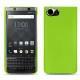 Capa em pele Blackberry Keyone - Vert fluo