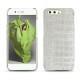 Coque cuir Huawei P10 - Crocodile milk