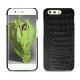 Capa em pele Huawei P10 - Crocodile nero