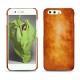 Huawei P10 leather cover - Orange Patine