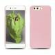 Coque cuir Huawei P10 - Rose ( Nappa - Pantone 2365C ) 