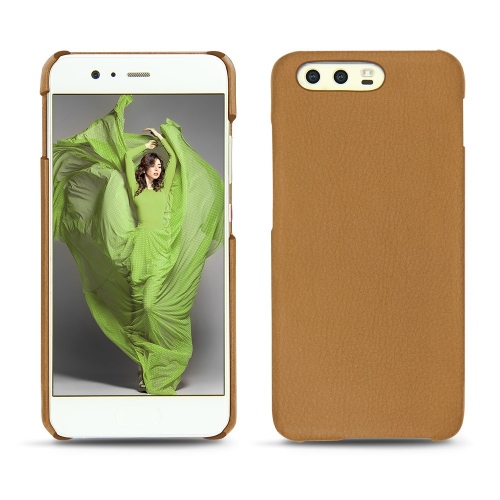 Funda de piel Huawei P10Castan esparciate ( Pantone #824F2A )