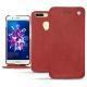 Housse cuir Huawei Honor 8 Pro - Cerise vintage ( Pantone 185C ) 