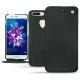 Housse cuir Huawei Honor 8 Pro - Dark vintage ( Roughtcut - Black#5256 ) 