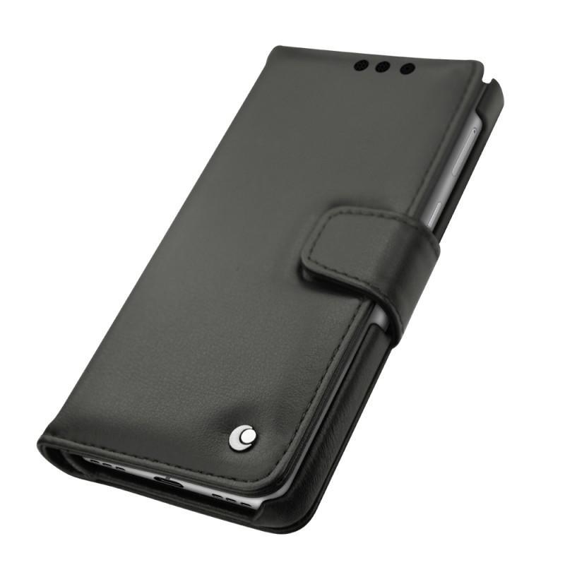 Custodia in pelle Blackberry Keyone