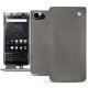 Blackberry Keyone leather case - Acier vintage ( Pantone 403C ) 