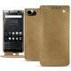 Blackberry Keyone leather case - Serpent sabbia