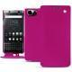 Blackberry Keyone leather case - Rose fluo