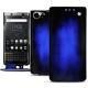 Blackberry Keyone leather case - Bleu Patine