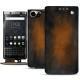 Custodia in pelle Blackberry Keyone - Marron Patine
