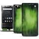 Capa em pele Blackberry Keyone - Vert Patine