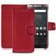 Capa em pele Blackberry Keyone - Rouge PU