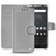 Lederschutzhülle Blackberry Keyone - Gris ( Nappa - Pantone W428C ) 