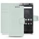 Funda de piel Blackberry Keyone - Bleu ciel ( Nappa - Pantone 277C ) 