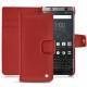 Custodia in pelle Blackberry Keyone - Rouge ( Nappa - Pantone 199C ) 