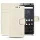 Capa em pele Blackberry Keyone - Ivoire ( Sleek P C12 - White ) 