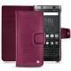 Housse cuir Blackberry Keyone - Serpent ciclamino