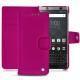 Lederschutzhülle Blackberry Keyone - Rose fluo