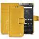 Capa em pele Blackberry Keyone - Jaune soulèu