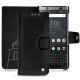 Custodia in pelle Blackberry Keyone - Negre poudro