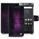 가죽 커버 Blackberry Keyone - Violet Patine