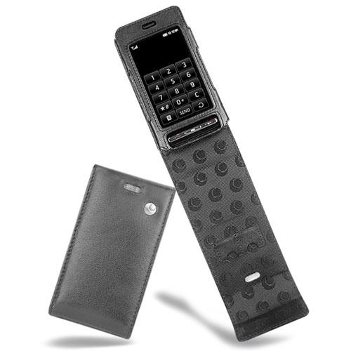硬质真皮保护套 LG KE850 Prada  - Noir ( Nappa - Black ) 