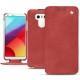 Capa em pele LG G6 - Cerise vintage ( Pantone 185C ) 
