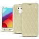 Capa em pele LG G6 - Ivoire - Couture ( Sleek P C12 - White ) 