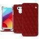 LG G6 leather case - Tomate - Couture ( Pantone 187C ) 