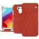 LG G6 leather case - Arange clouquié - Couture
