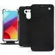 LG G6 leather case - Negre poudro