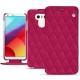 レザーケース LG G6 - Rose fluo - Couture